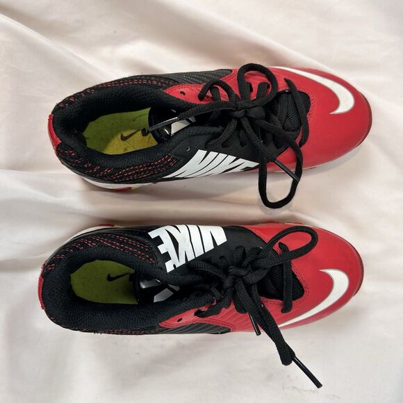NIKE FastFlex Boys Football Cleats Red Youth Boys 1.5Y - Picture 1 of 6